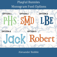 Playful Bunnies Pima Alexander Bubble