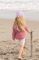 Bits and Bows Lavender Unicorn Bow Hat