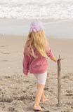 Bits and Bows Lavender Unicorn Bow Hat