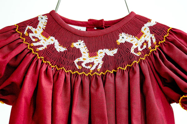 Smocked Florida State Outfits for Girls 