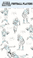 Football Players for Girls (PRE-ORDER)