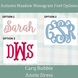 Autumn Meadow Plaid Cary Bubble