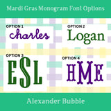 Mardi Gras Pima Alexander Bubble