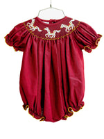 Smocked Florida State bubble for Girls 