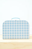 Blue Gingham Keepsake Box is an adorable box featuring a blue gingham print with a sturdy and hard shell material. Perfect for keeping all the precious memories of your little one through the years. 