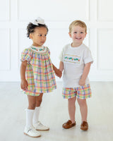 Caterpillar Smocked Beau T-Shirt/Shorts Set