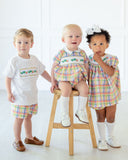 Caterpillar Smocked Beau T-Shirt/Shorts Set