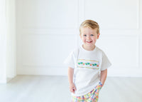 Caterpillar Smocked Beau T-Shirt/Shorts Set