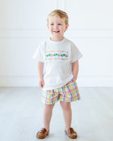 Caterpillar Smocked Beau T-Shirt/Shorts Set