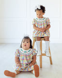 Caterpillar Smocked Annabelle Bloomer Set