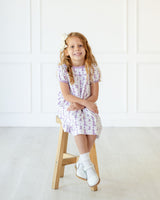 Purple Boots Catherine Dress