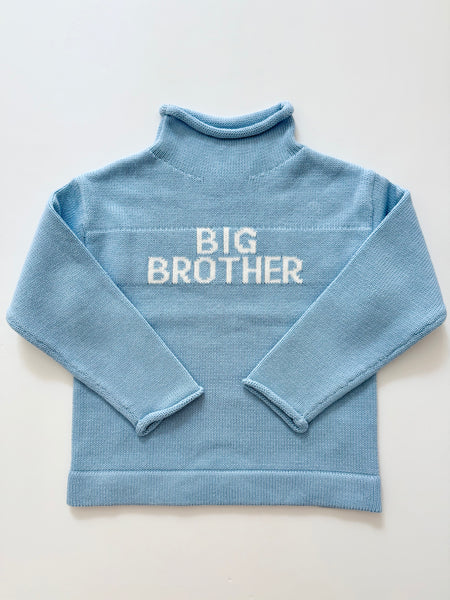 Big Brother Light Blue Knit Sweater