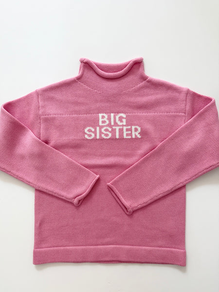 Big Sister Light Pink Knit Sweater