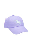 Bits and Bows Lavender Unicorn Bow Hat