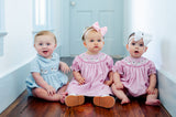 CHILDREN WEARING SMOCKED HALLOWEEN GHOSTS OUTFITS