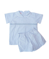 Light Blue Samuel Shirt/Shorts Set