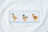 Ducks Smocked Beau T-Shirt/Shorts Set