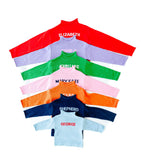 Custom Knit Name Roll Neck Sweater