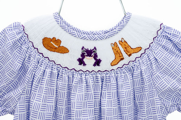 Smocked TCU Outfits for Girls 