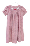 Smocked Mississippi State dress for Girls