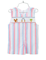 Smocked Ole Miss jonjons for Boys 