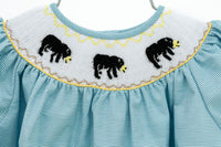 Smocked Baylor Outfits for Girls 