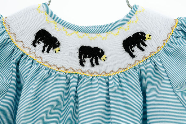 Smocked Baylor Outfits for Girls 