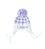 Custom Knit Name Hat Toboggan