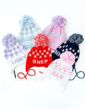 Custom Knit Name Hat Toboggan