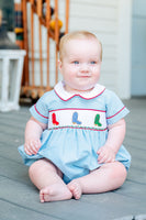 Holiday Boots Smocked Henry Bubble