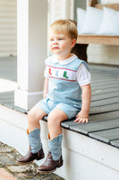 Holiday Boots Smocked Benjamin Jonjon