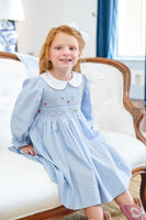 Holiday Bows Smocked Dress