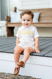 Wheat Stripes Smocked Benjamin Jonjon