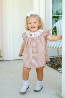 Woodland Animals Smocked Annabelle Bloomer Set
