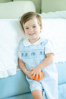 Blue Ghosts Smocked Benjamin Jonjon