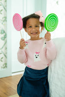 Pink Ghosts Sarah Sweater