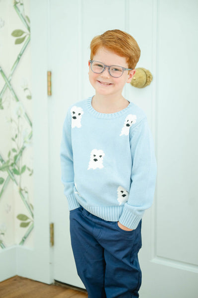 Blue Ghosts Jacob Sweater