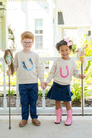 Pink Horseshoe Sarah Sweater