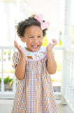 Woodland Animals Smocked Helen Dress