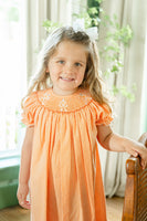 Dancing Skeletons Smocked Helen Dress