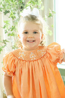 Dancing Skeletons Smocked Annabelle Bloomer Set