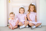 Floral Jack o'Lantern Smocked Annabelle Bloomer Set