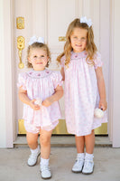 Floral Jack o'Lantern Smocked Helen Dress