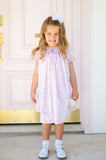 Floral Jack o'Lantern Smocked Helen Dress