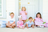 Pink Ghosts Smocked Birdie Bubble
