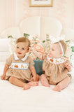 Woodland Animals Smocked Henry Bubble