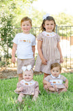 Woodland Animals Smocked Helen Dress