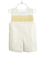 Wheat Stripes Smocked Benjamin Jonjon