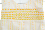 Wheat Stripes Smocked Benjamin Jonjon