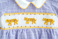 Smocked LSU Outfits for Girls